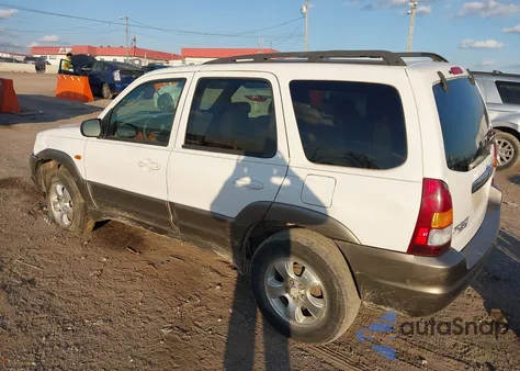 2002 Mazda Tribute Es V6/Lx V6 из США, поврежденный, VIN 4F2YU09142KM32696